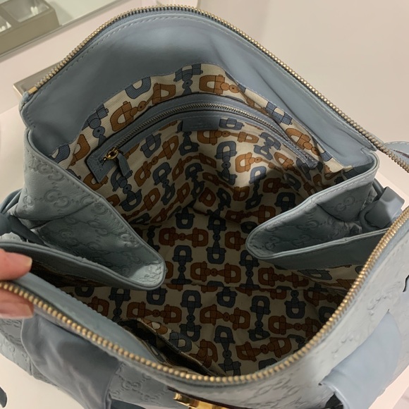 Gucci Limited edition Blue/Grey ladies bag - Picture 11 of 16